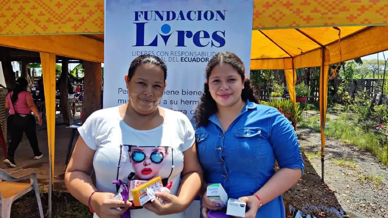 107 personas recibieron atención médica gratuita en Daule