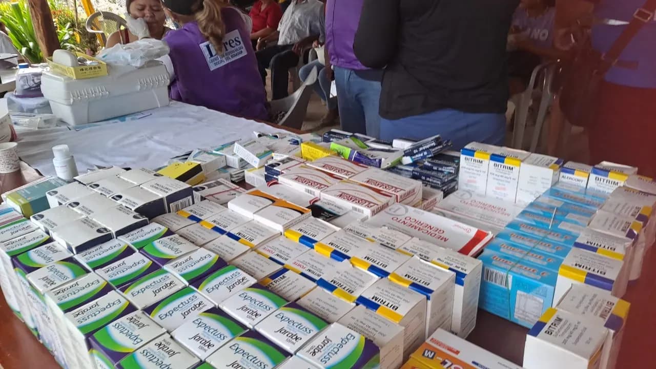 107 personas recibieron atención médica gratuita en Daule