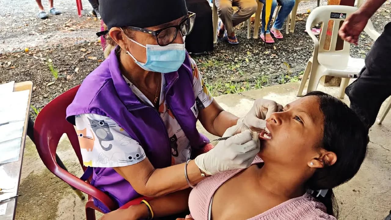 107 personas recibieron atención médica gratuita en Daule