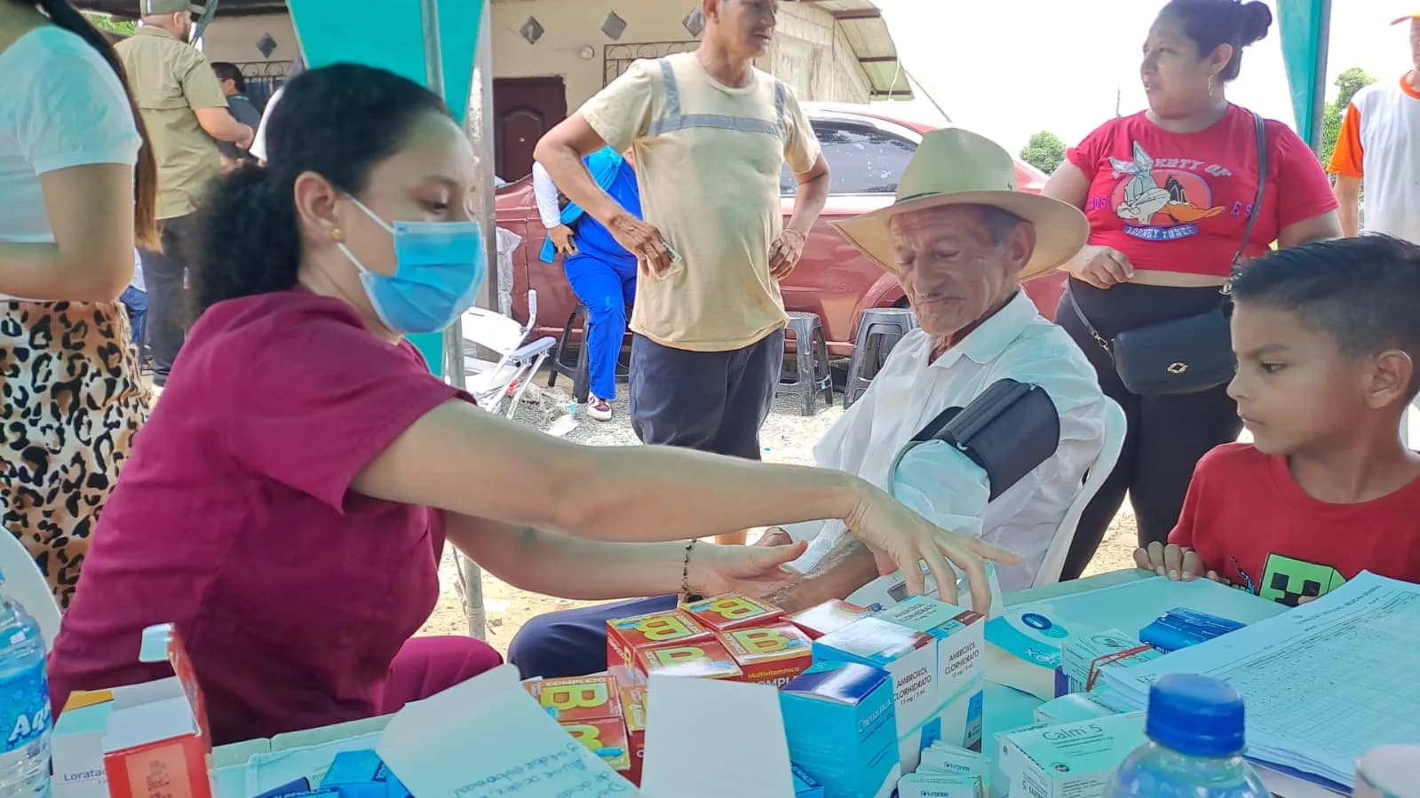 Brigada médica en Nobol: 126 personas atendidas