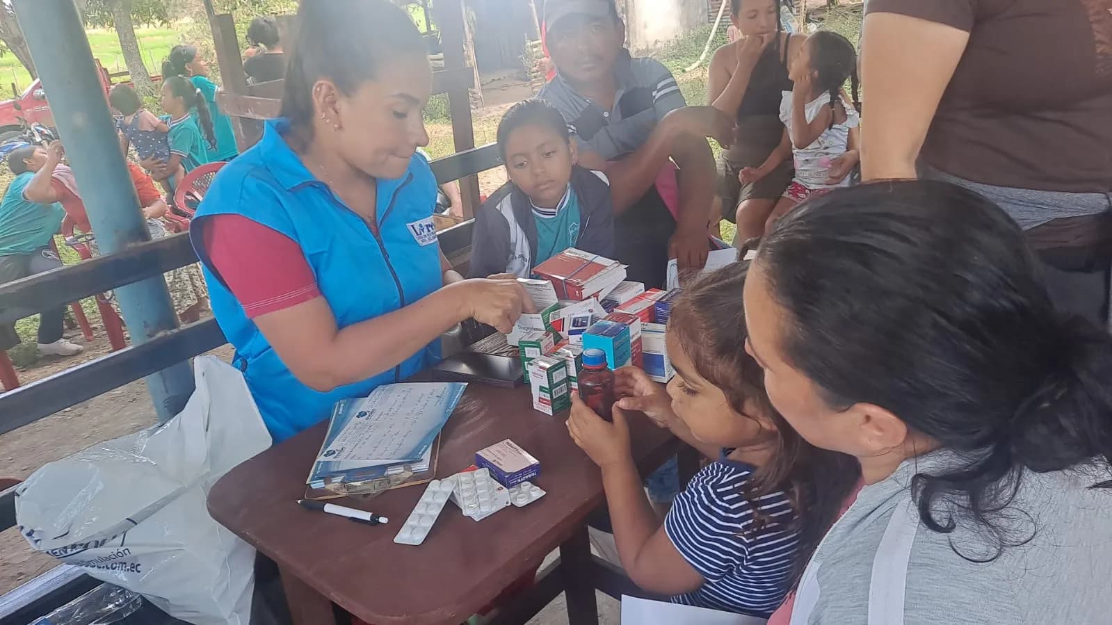 Brigada médica en Pijío, Palestina: atención y donaciones