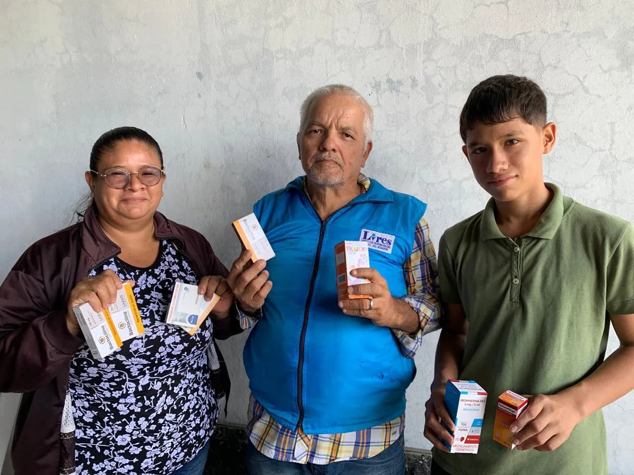Brigada médica en Petrillo