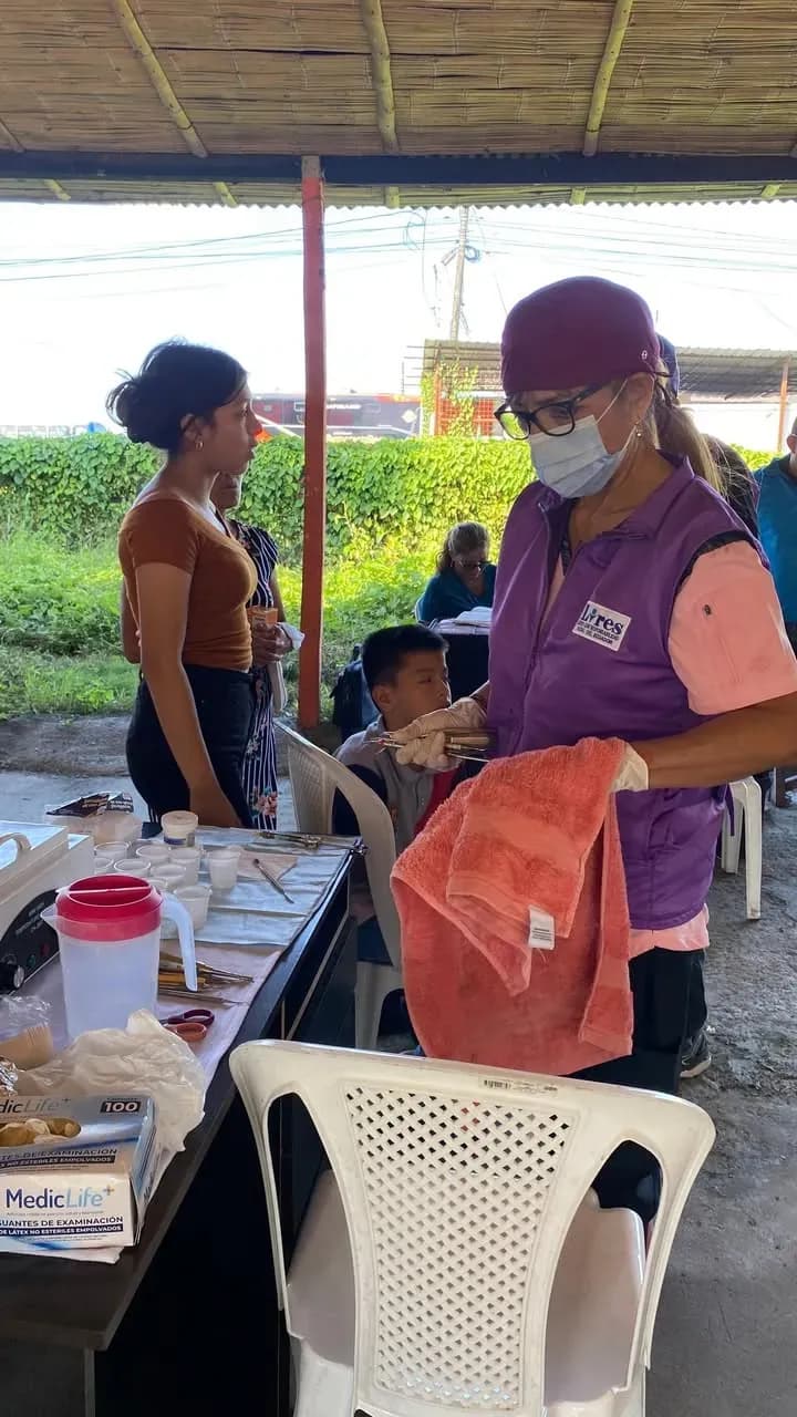 60 personas beneficiadas en Daule con atención médica gratuita