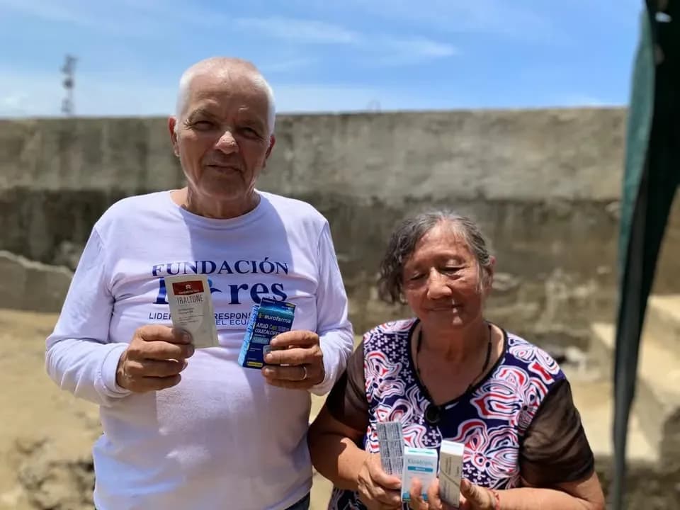 Brigada médica en Balao: 300 familias atendidas