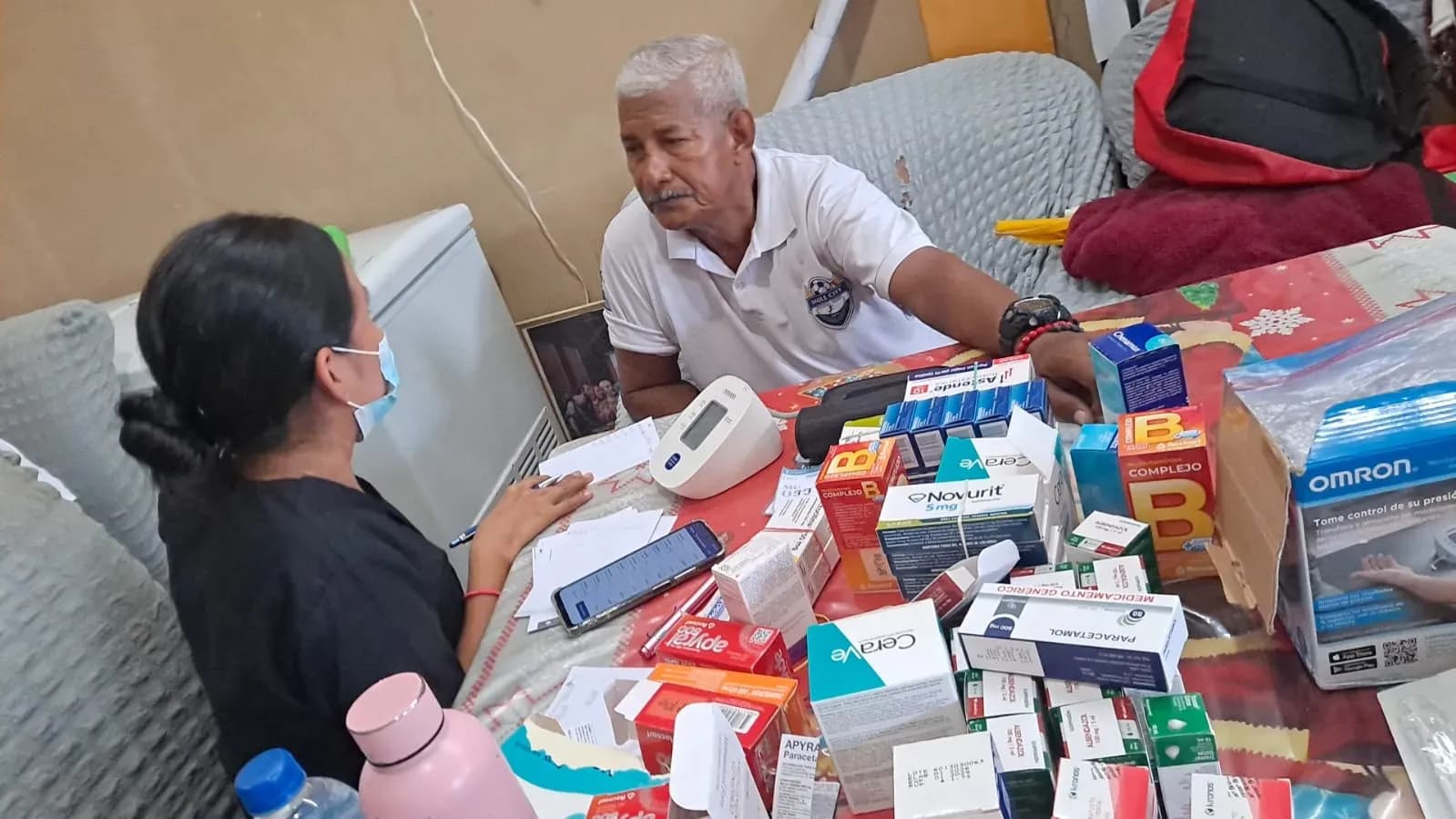 Brigada médica en Daule: atención en el sector Banife