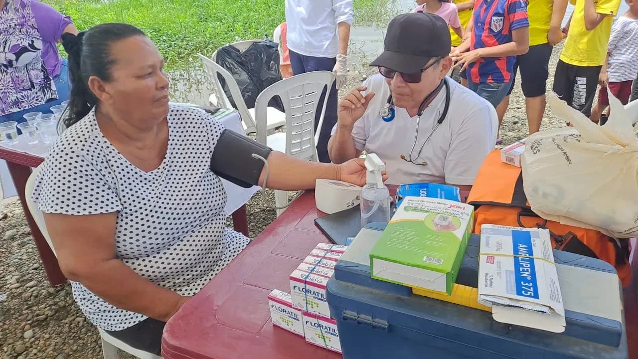 Brigada Médica en Jujan: 300 personas atendidas