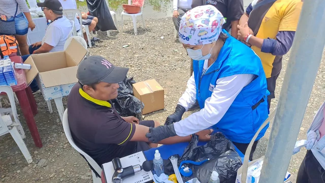 Brigada Médica en Jujan: 300 personas atendidas