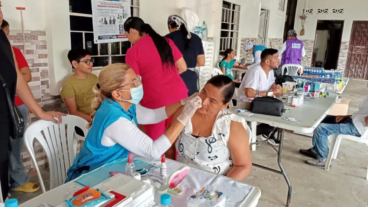 Brigada Médica en Nobol: 300 personas atendidas