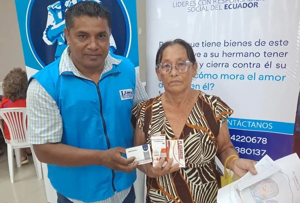 Brigada médica en Nobol atendió a 60 adultos mayores