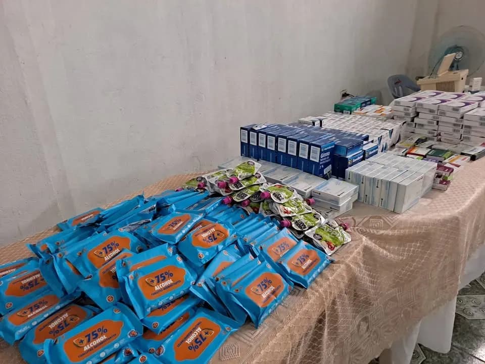 Brigada médica en Puebloviejo