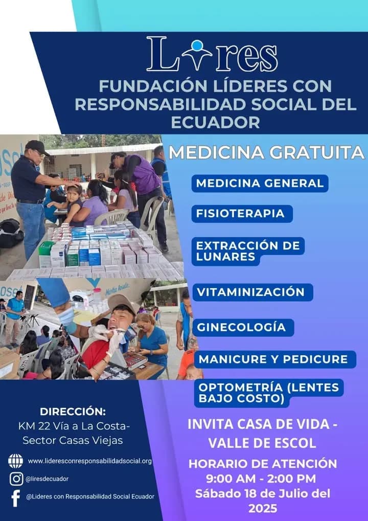 Brigada médica gratuita en Casas Viejas