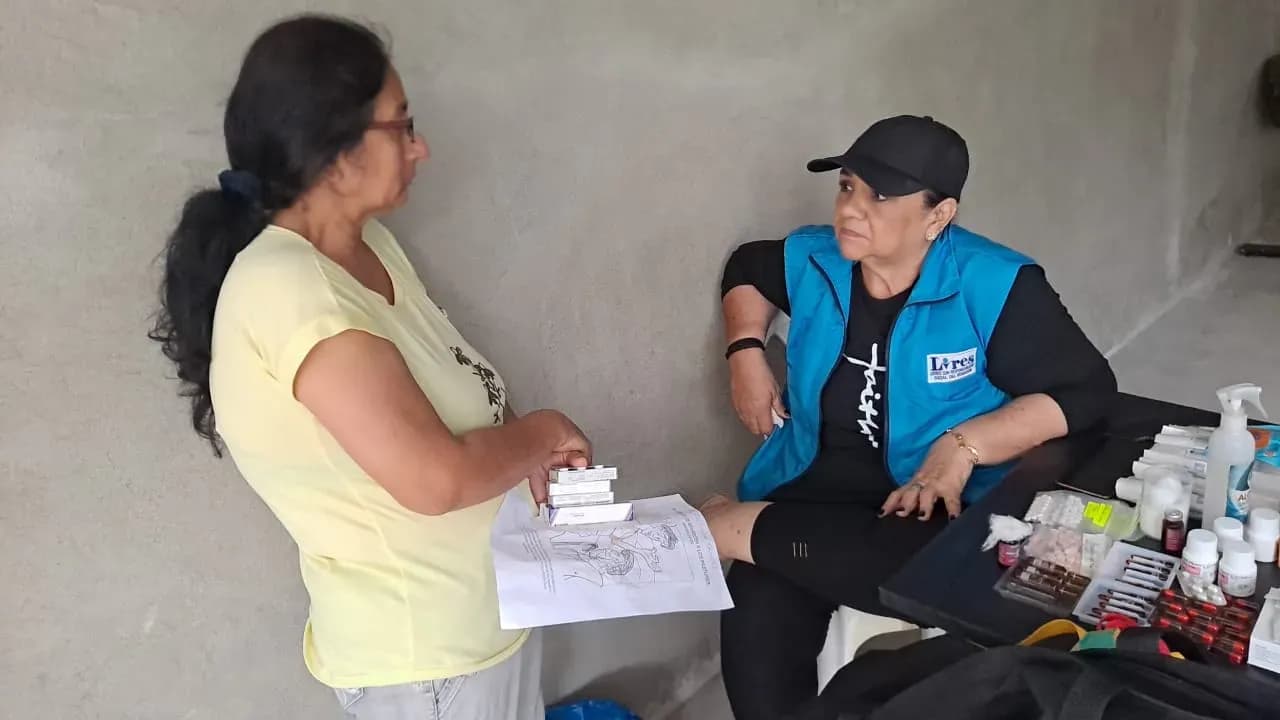 Brigada médica gratuita en Daule
