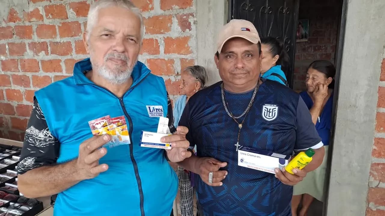 Brigada médica gratuita en Daule