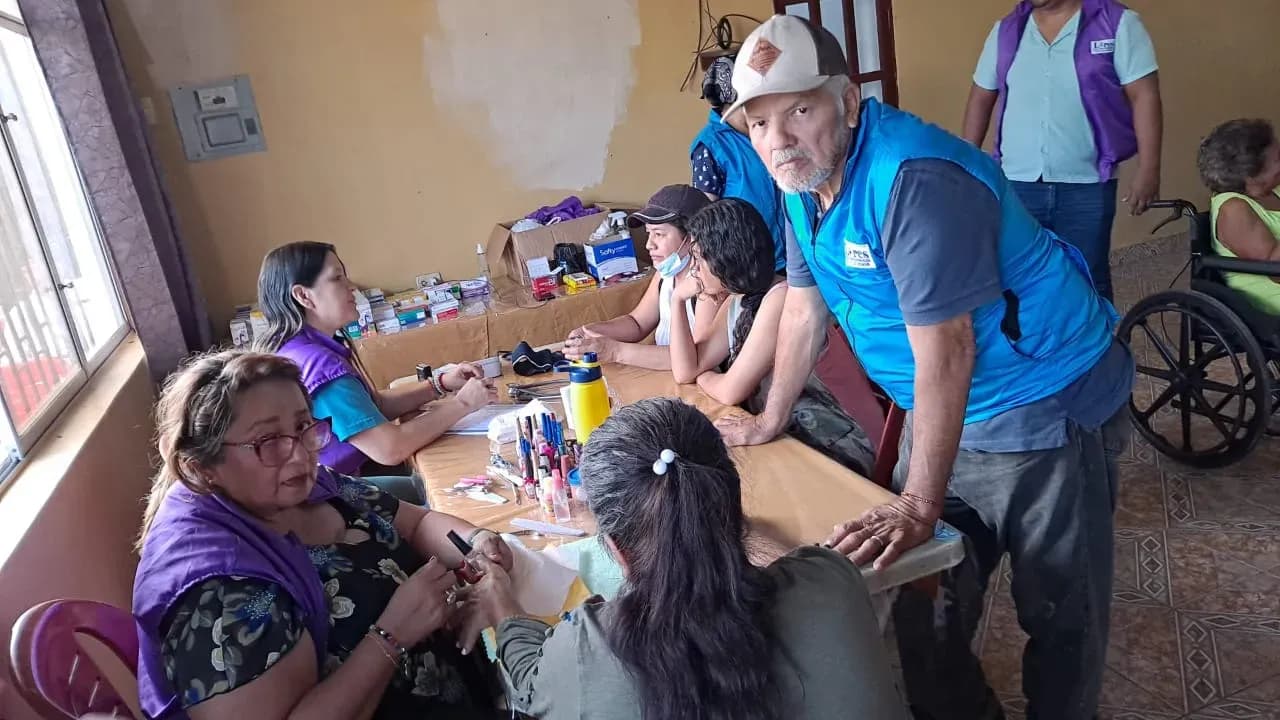 Brigada médica gratuita en Guayaquil