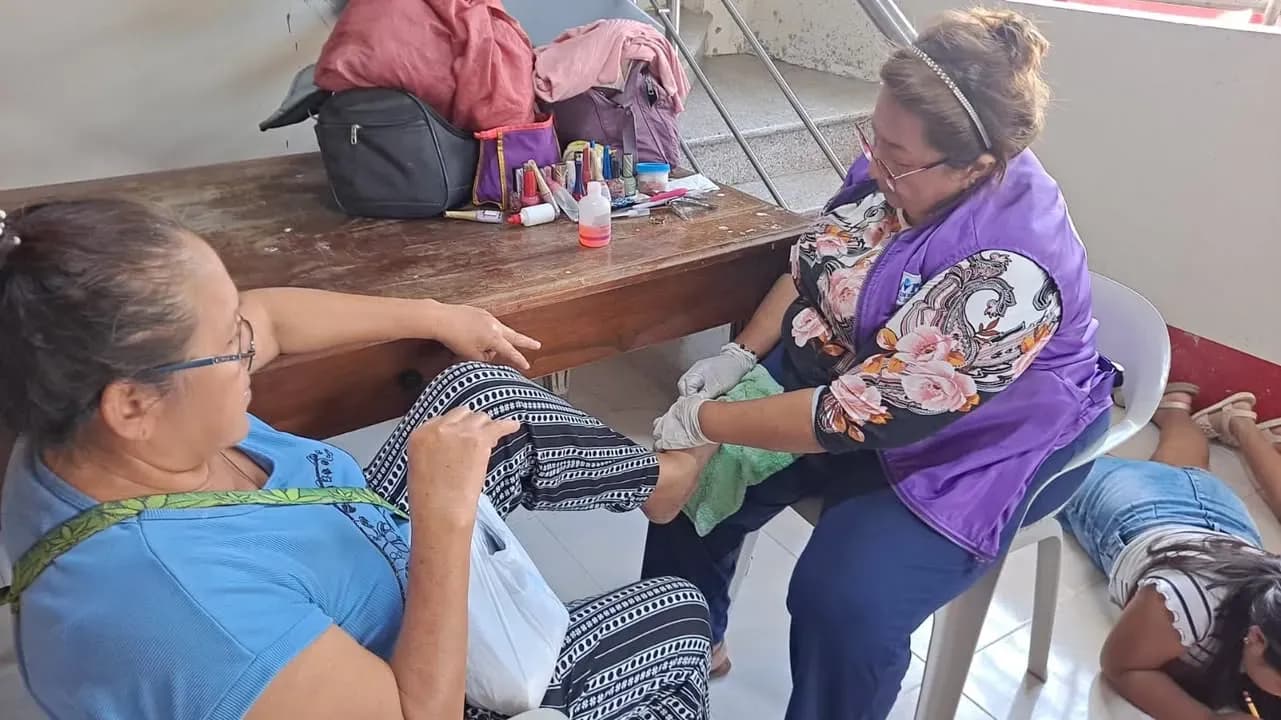 Free medical brigade in Isidro Ayora
