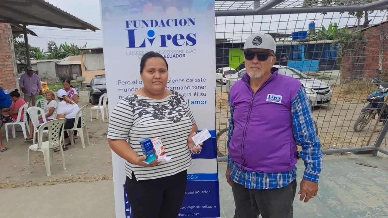 Brigada médica gratuita en Milagro