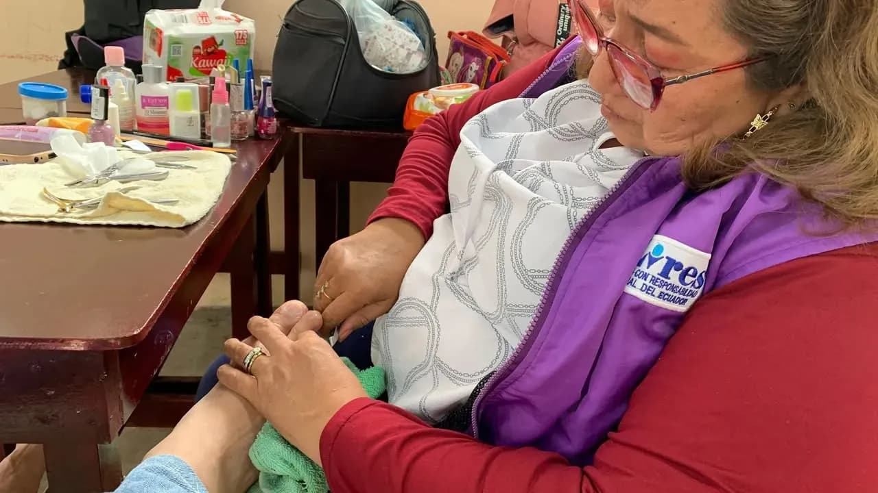 Brigada médica gratuita en Milagro