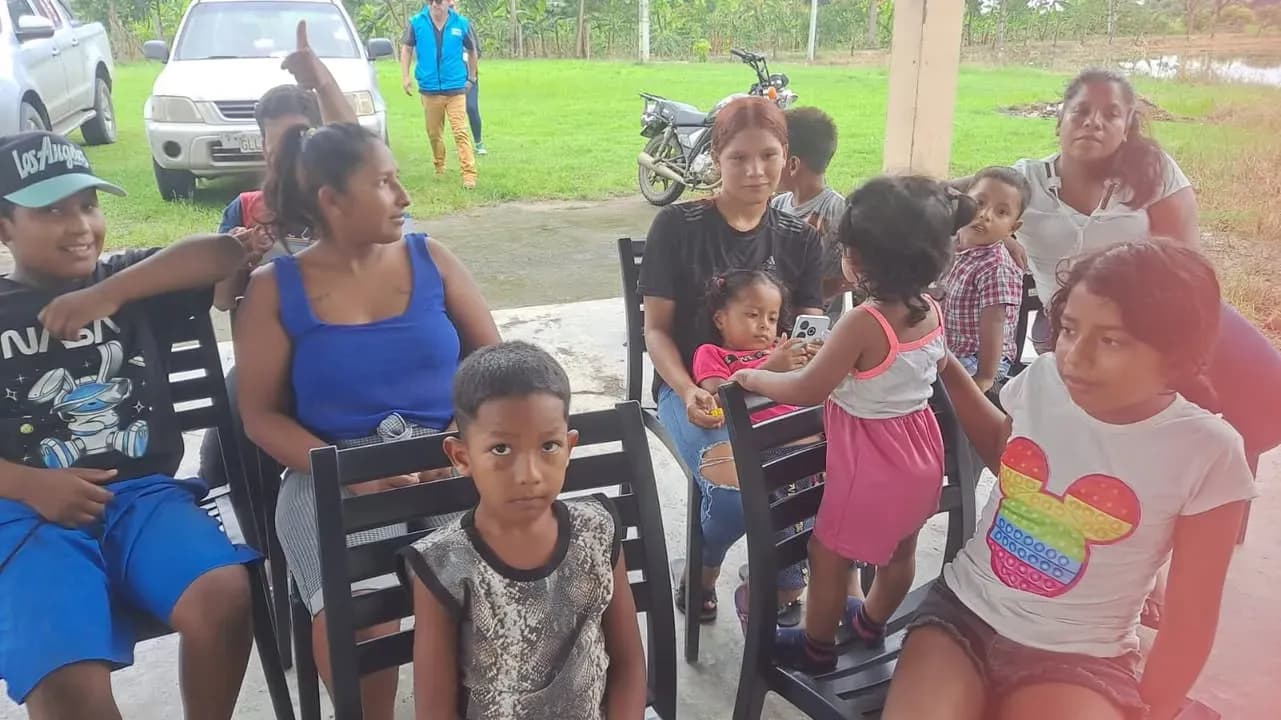 Free medical brigade in Naranjal