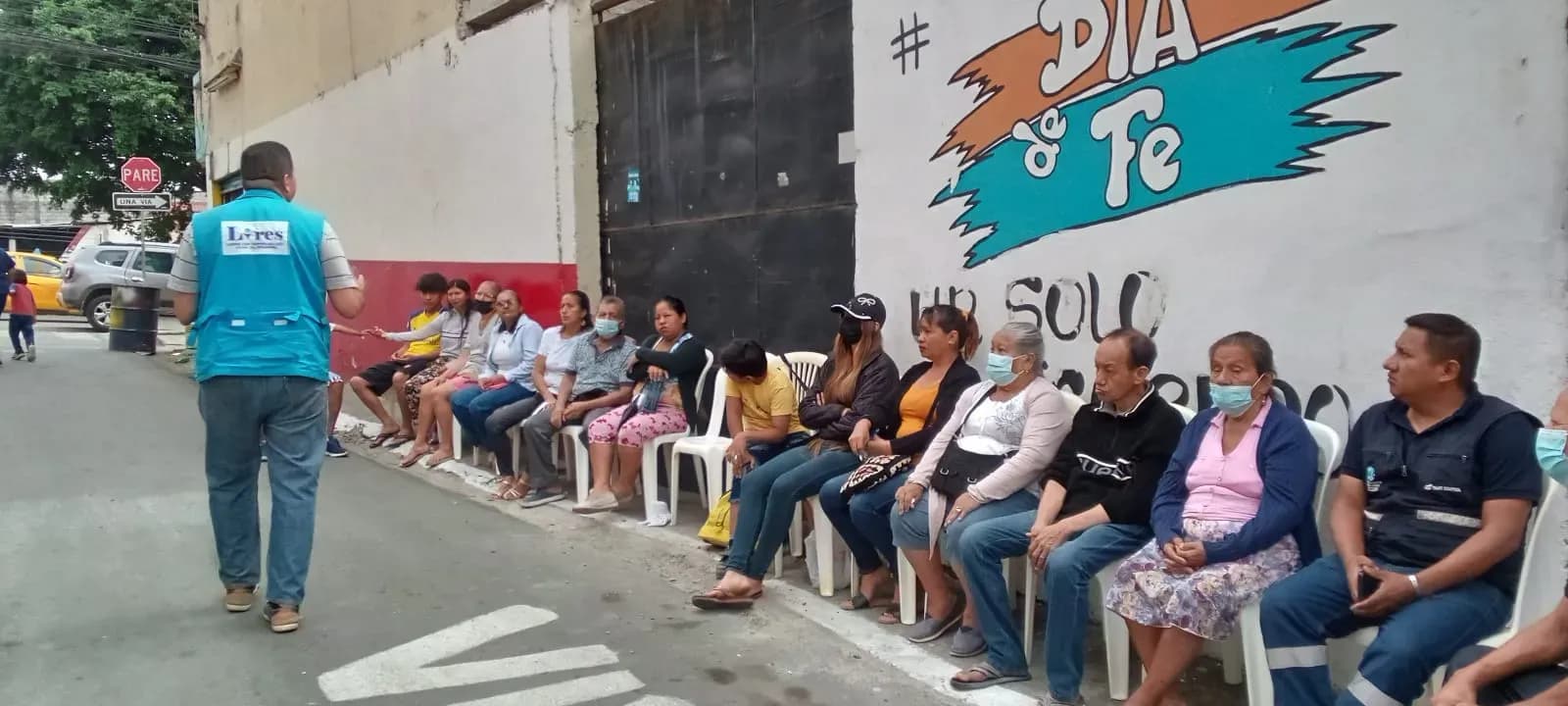 Brigada médica y pruebas de VIH en Guayaquil