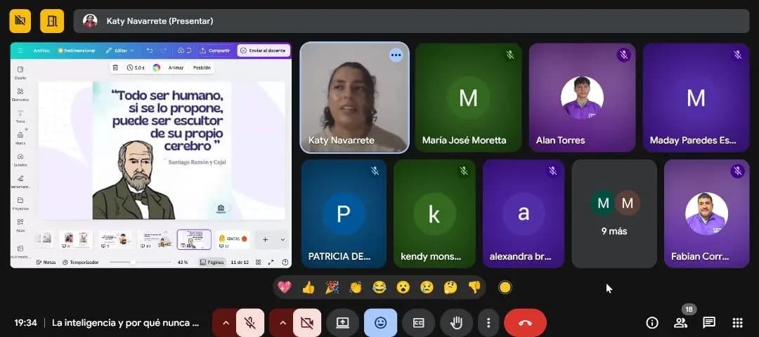 Capacitación sobre inteligencia y aprendizaje en Daule