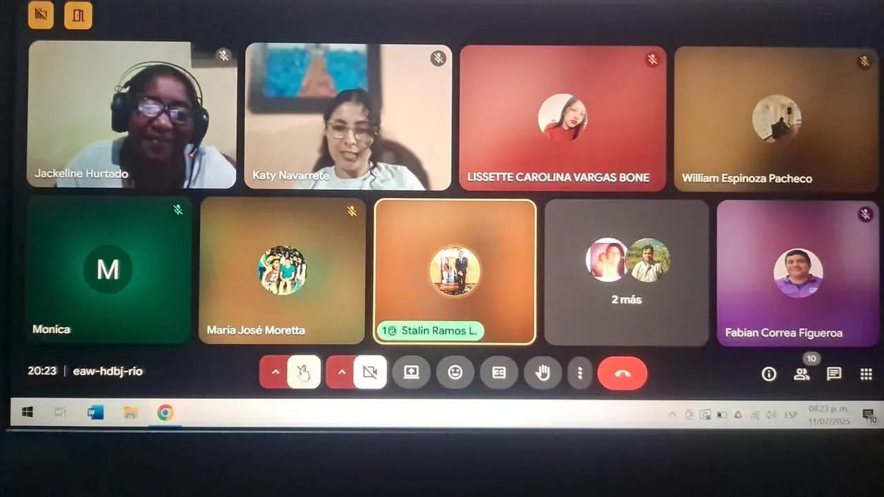 Capacitación virtual sobre Reconstrucción del Tejido Social