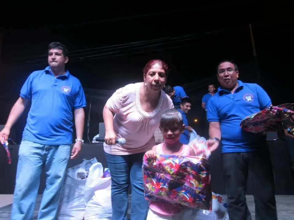 Cena show para 1200 personas en Pedro Carbo
