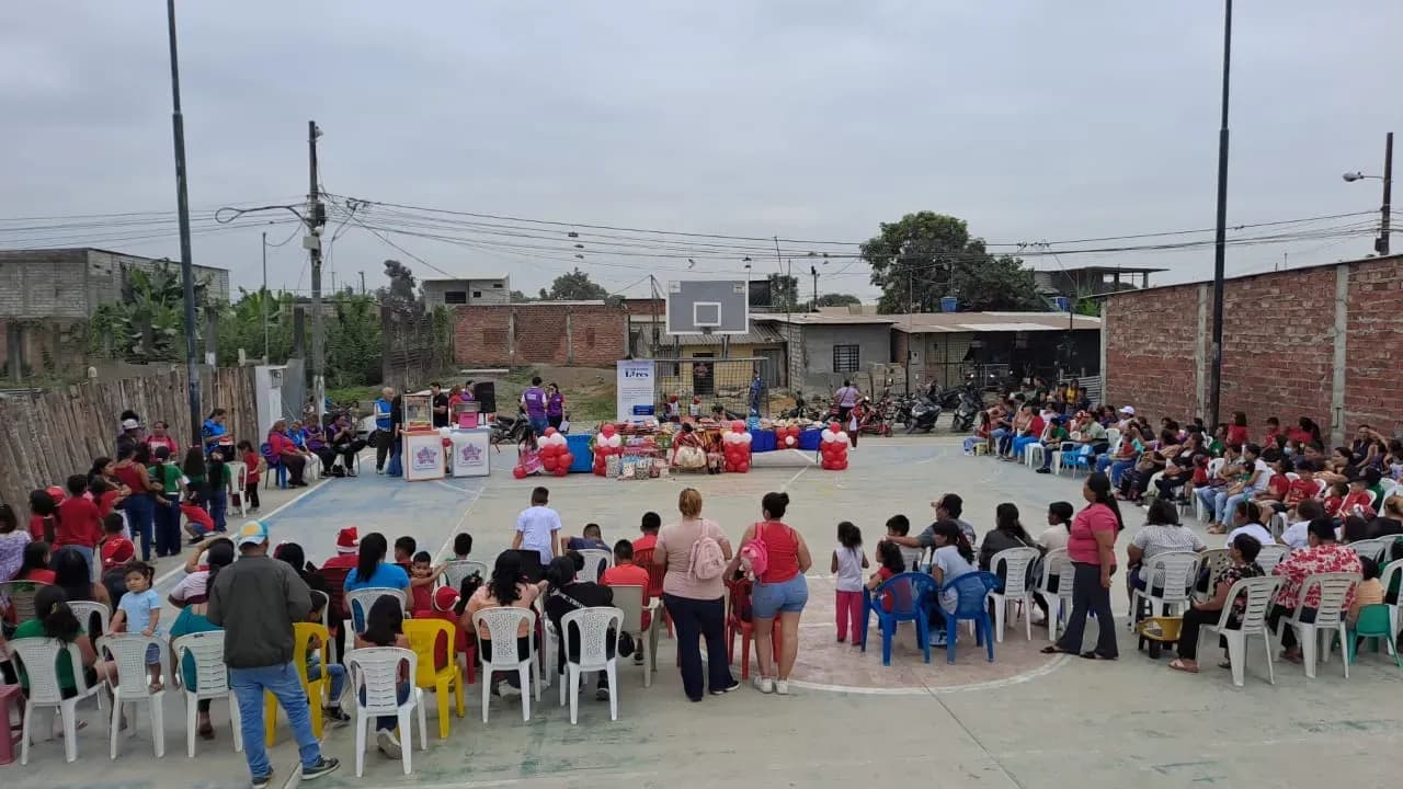 Festival Navideño en Milagro