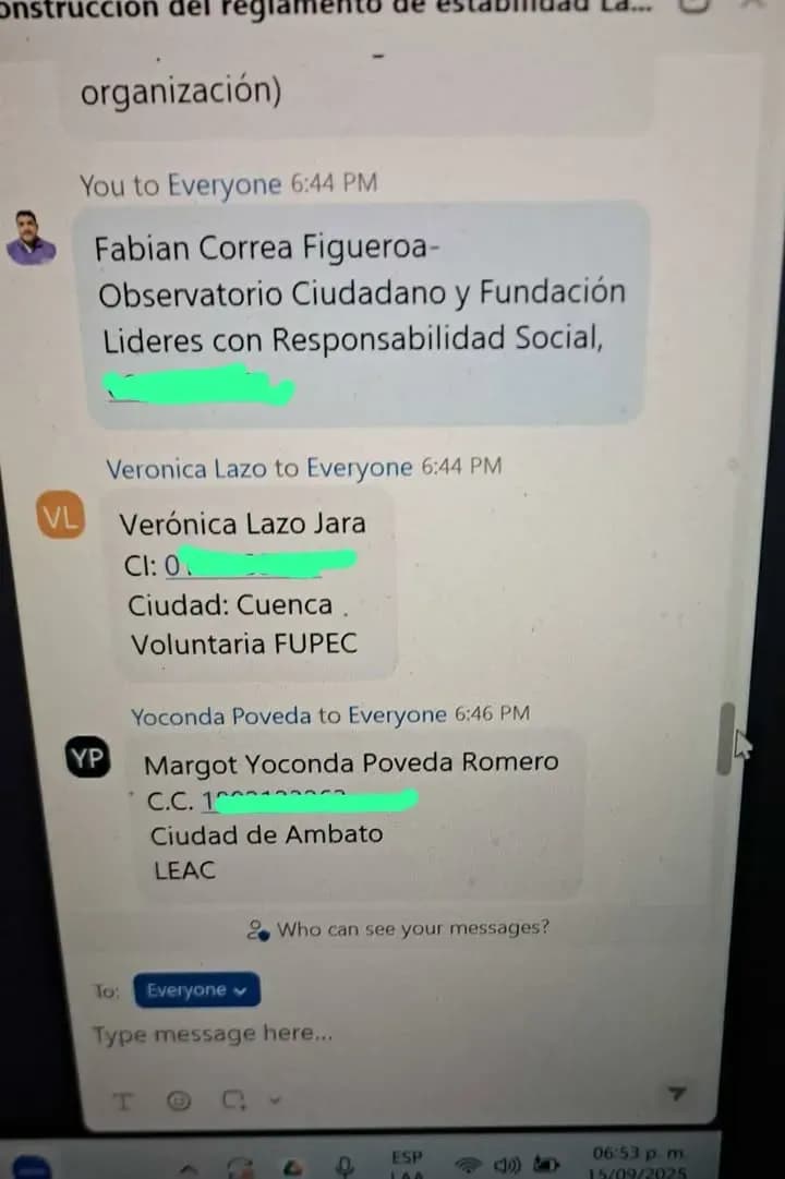 Fundación LIRES participa en propuesta de reglamento para Ley de Estabilidad Laboral
