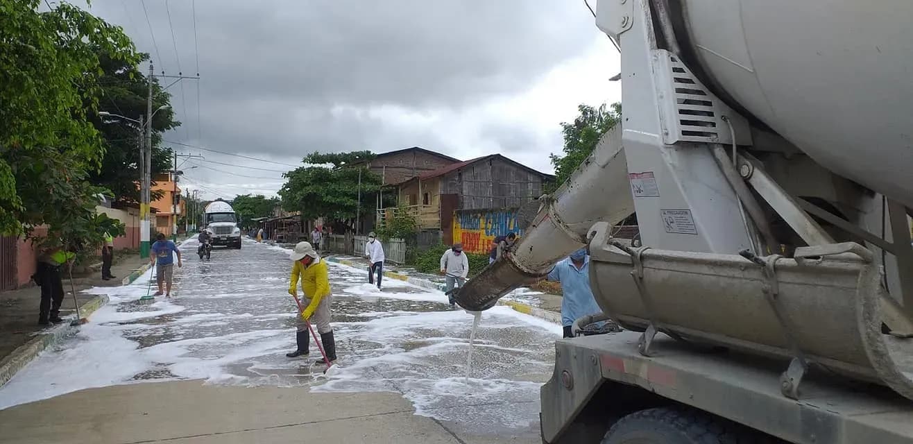 Líderes comunitarios enfrentan la pandemia en Daule