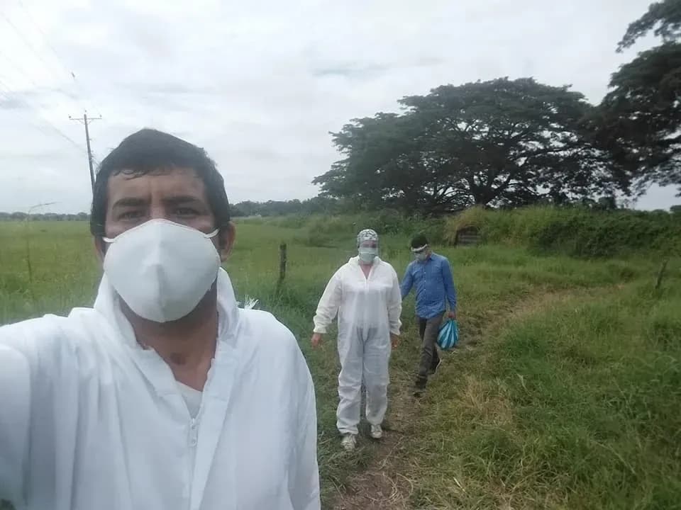 Líderes comunitarios enfrentan la pandemia en Daule