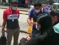 Líderes con Responsabilidad Social visitan hospitales y personas en situación de calle