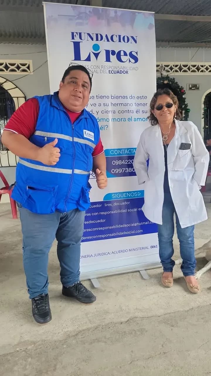 Más de 60 personas atendidas en brigada médica en Yaguachi