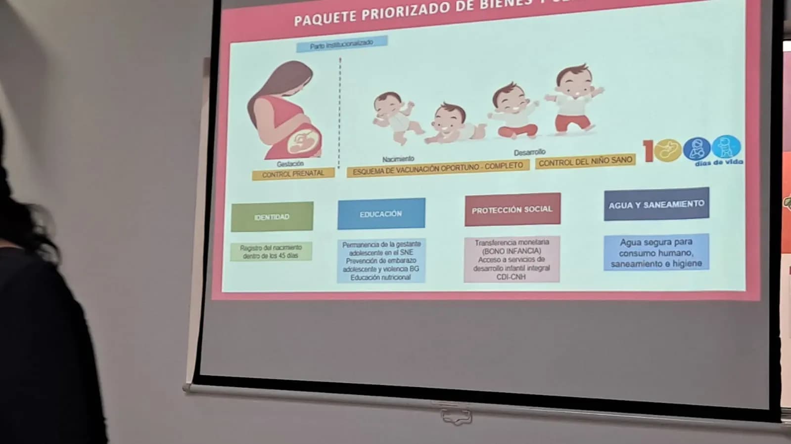 Taller de la Red Comunitaria SART contra la desnutrición crónica infantil