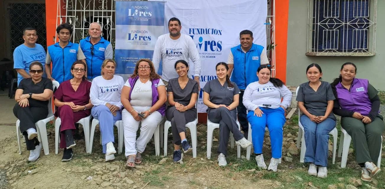 Medical brigade in Nobol: care in the Santa Luisa sector