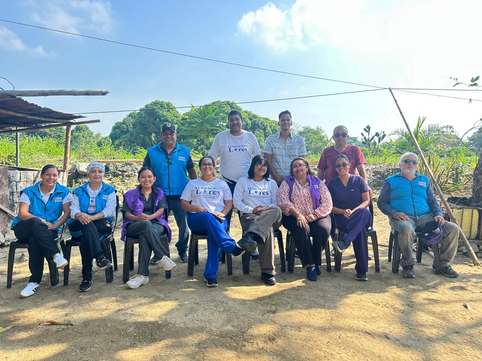 Medical brigade in Salitre: free health care and medicine