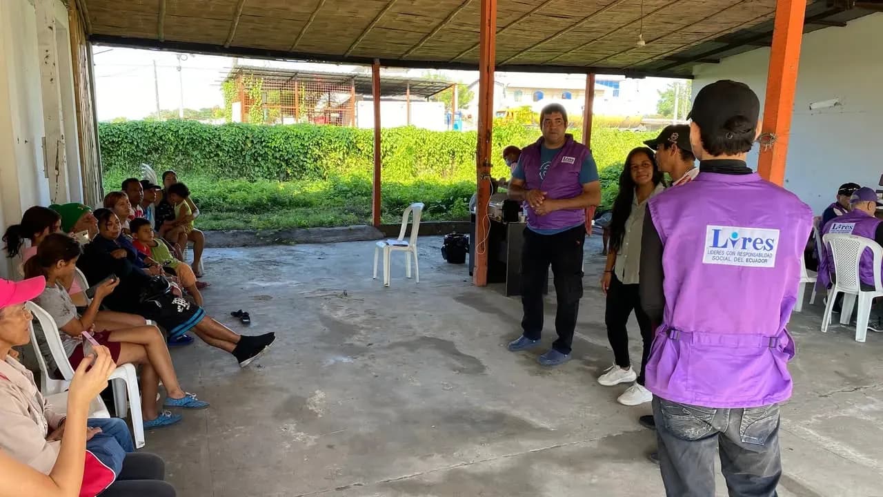 60 personas beneficiadas en Daule con atención médica gratuita