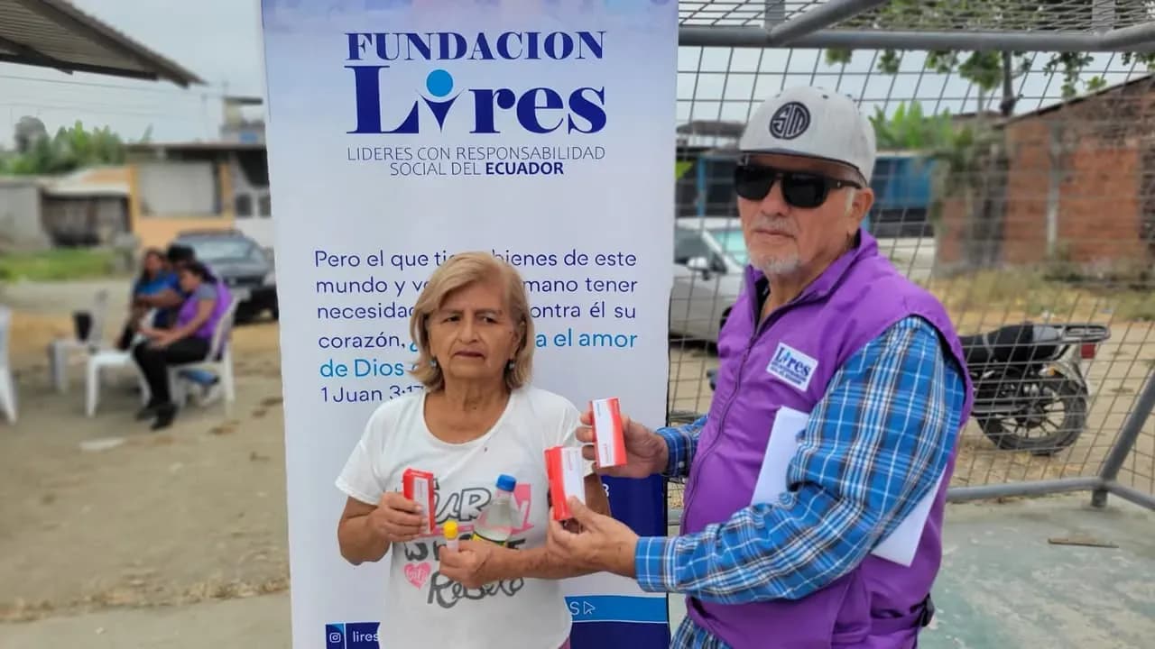 Brigada médica gratuita en Milagro