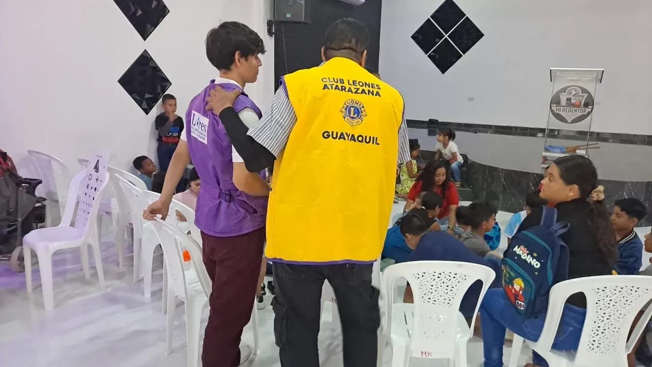 Brigada médica gratuita en Posorja