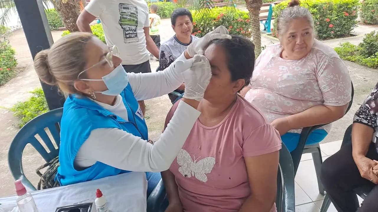 Brigada médica gratuita en Simón Bolívar