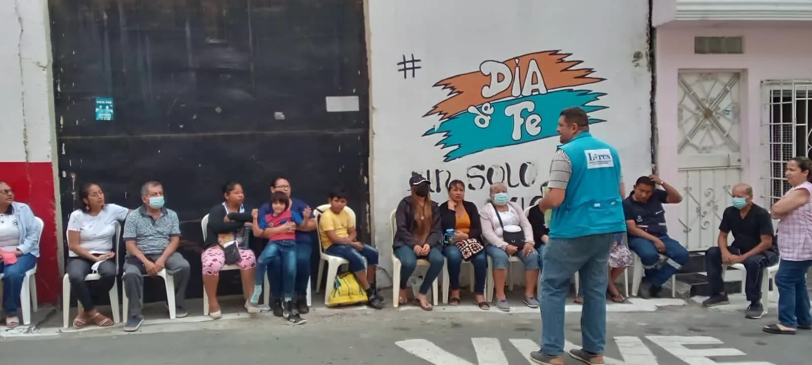 Brigada médica y pruebas de VIH en Guayaquil