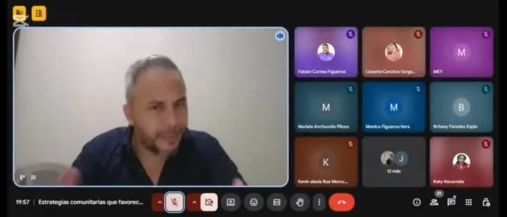 Capacitación virtual para Reconstrucción del Tejido Social