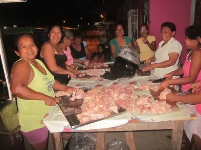 Cena show en Pedro Carbo