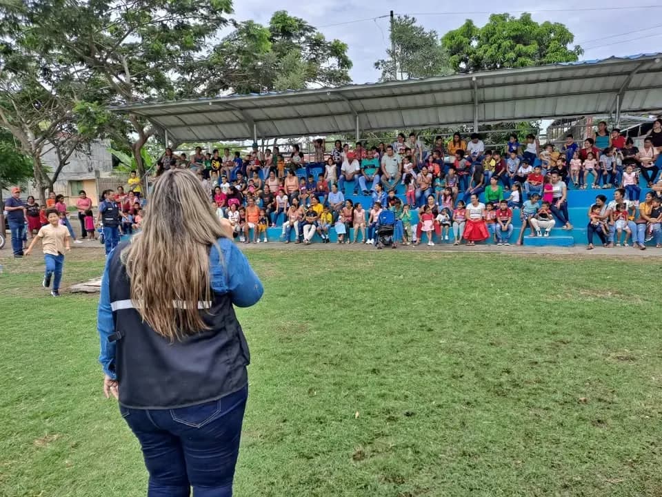 Festival navideño en Palestina