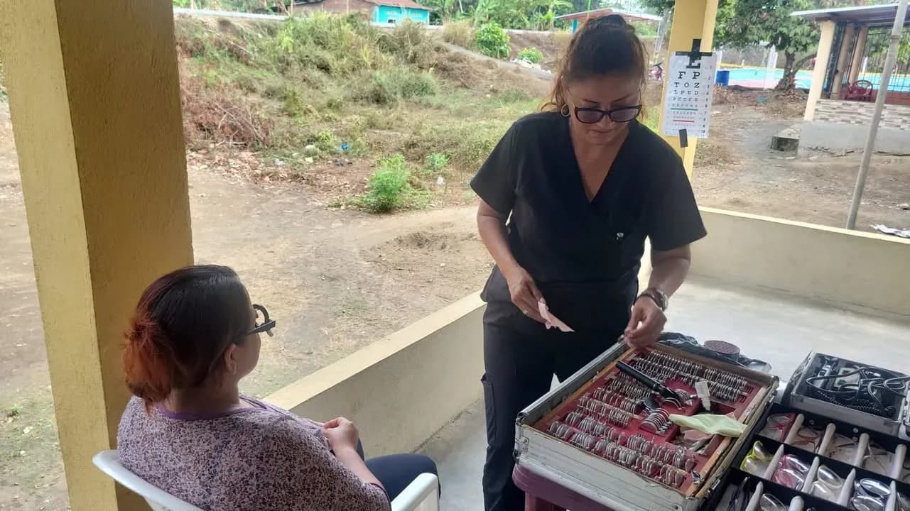 More than 60 people served at a medical brigade in Yaguachi