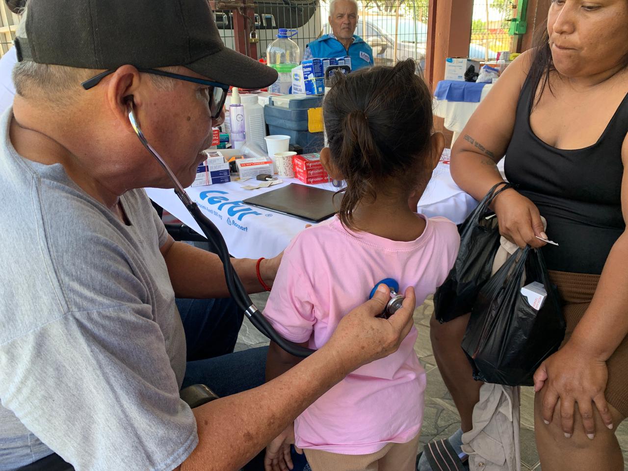 Brigada médica en Santa Lucía: atención integral en El Pescado