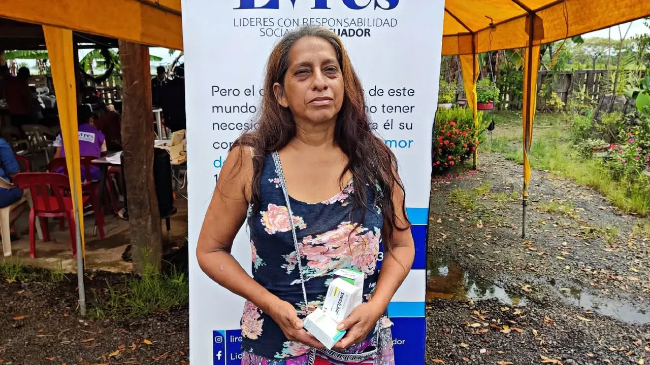 107 personas recibieron atención médica gratuita en Daule