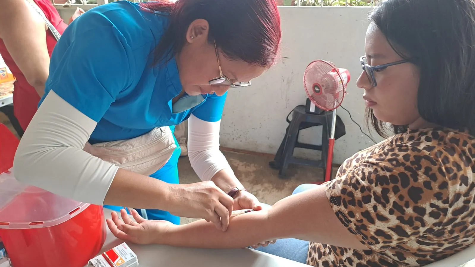 Brigada médica en Nobol: atención en el sector Santa Luisa
