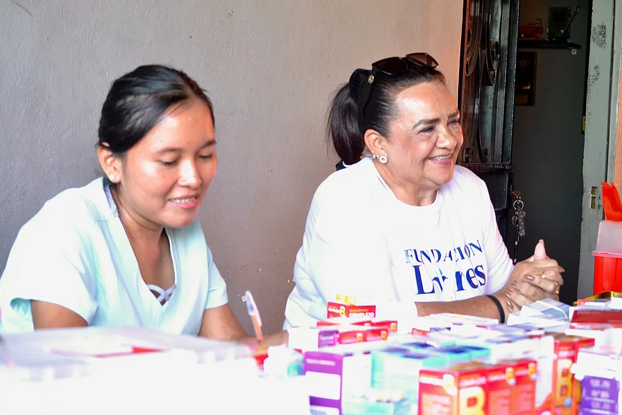 Brigada médica en Nobol: atención y entrega de medicinas