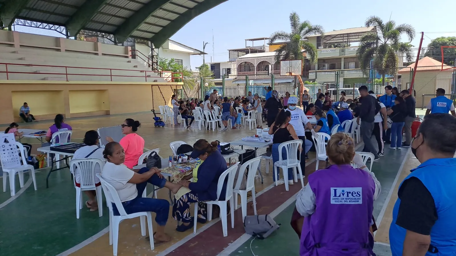 Brigada médica en Nobol: salud integral para la comunidad
