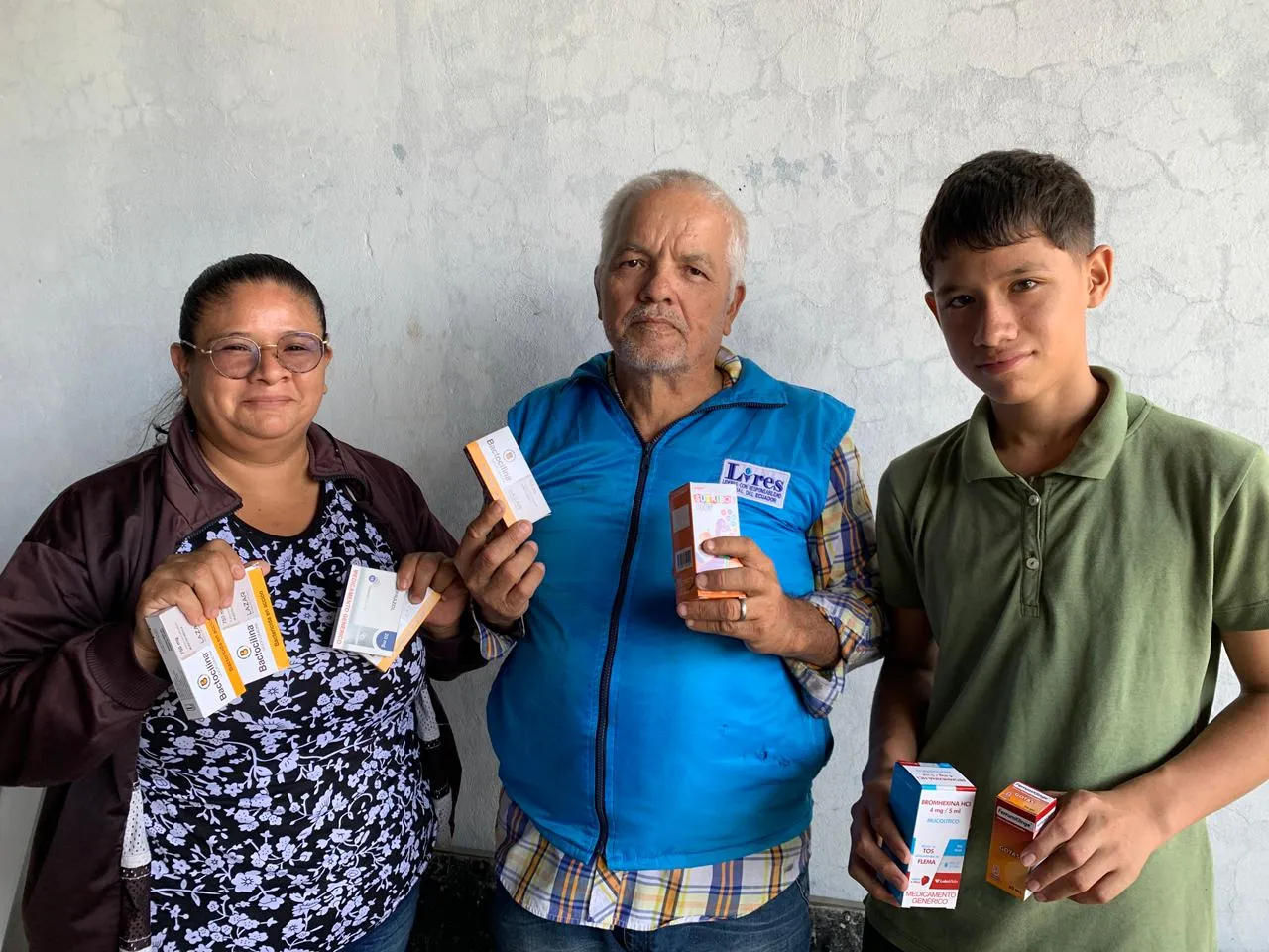 Brigada médica en Petrillo